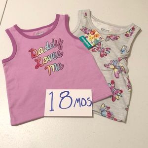 2 Garanimals Tank Tops 18 Months